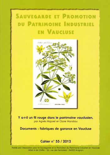 Cahier n° 55 (année 2012, 48 pages)
